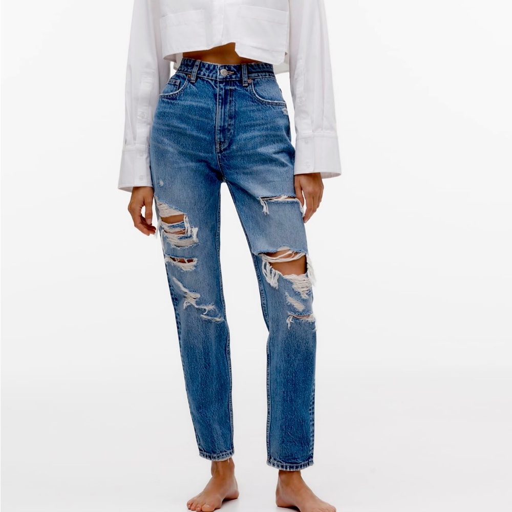 Zara mom fit jeans